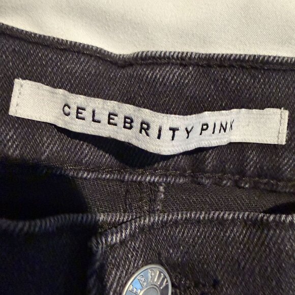 NWT Celebrity Pink The Bestie Mid-Rise Girlfriend Jeans 5/27 Sustainably Sourced - Picture 8 of 14